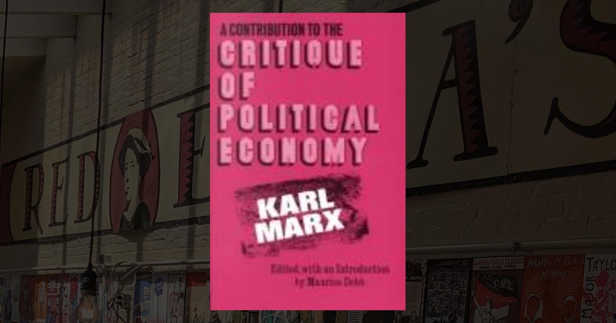 Contribution to the Critique of Political Economy